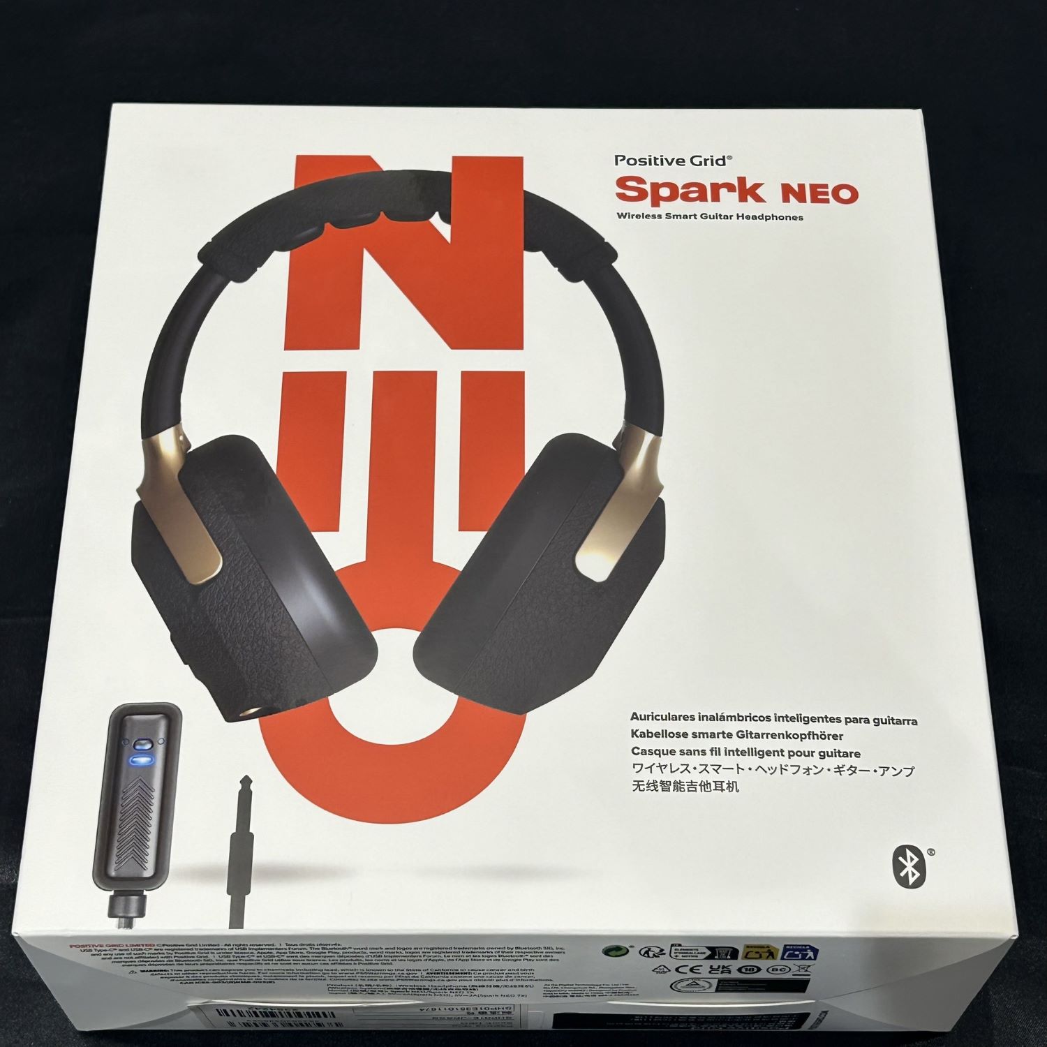 ワイヤレスヘッドホンアンプ【展示品特価】Positive Grid Spark NEO ヘッドホン型ギターアンプ