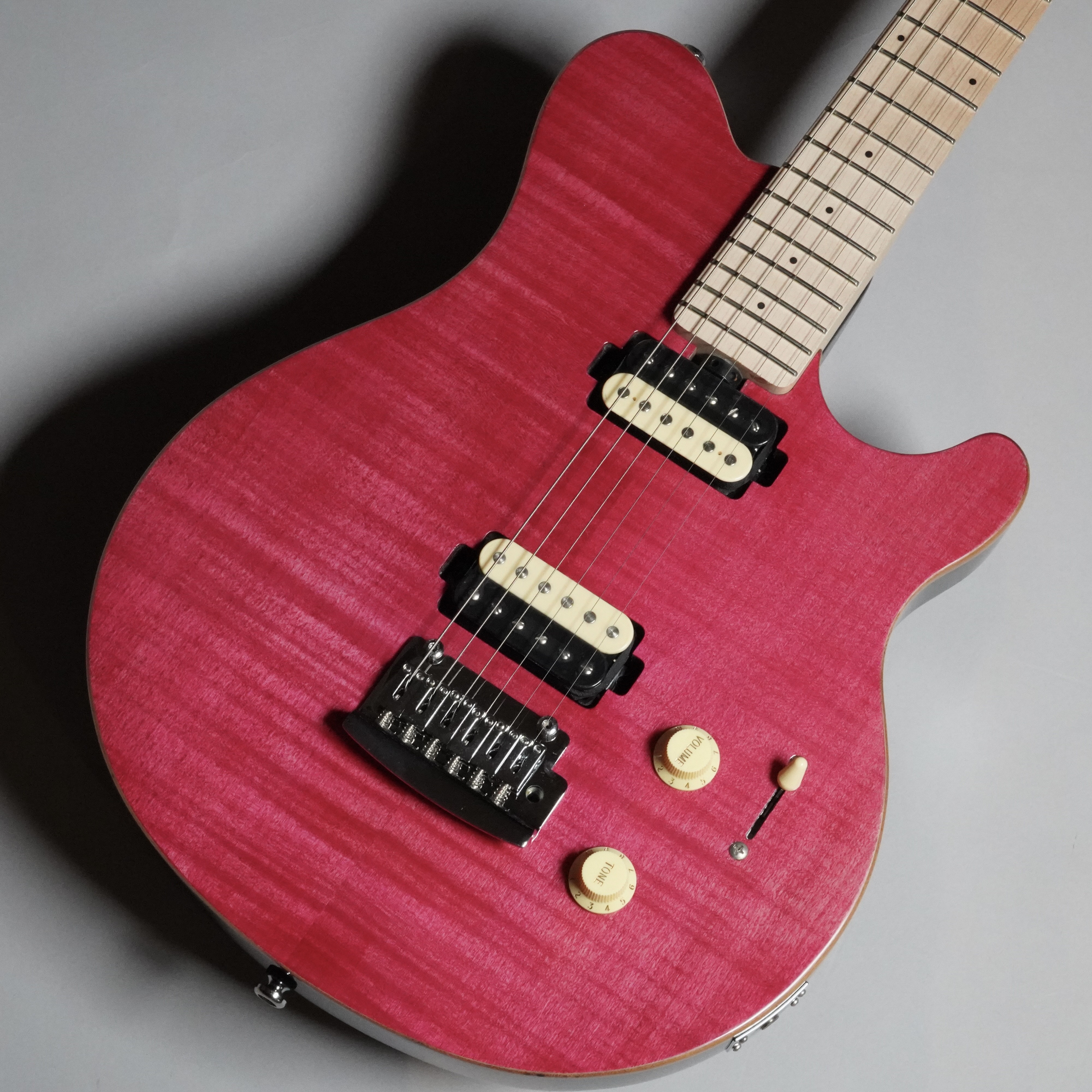 【展示品特価・クリアランスセール】　STERLING by Musicman SUB AX3FM-STP-M1 AXIS FLAME MAPLE 