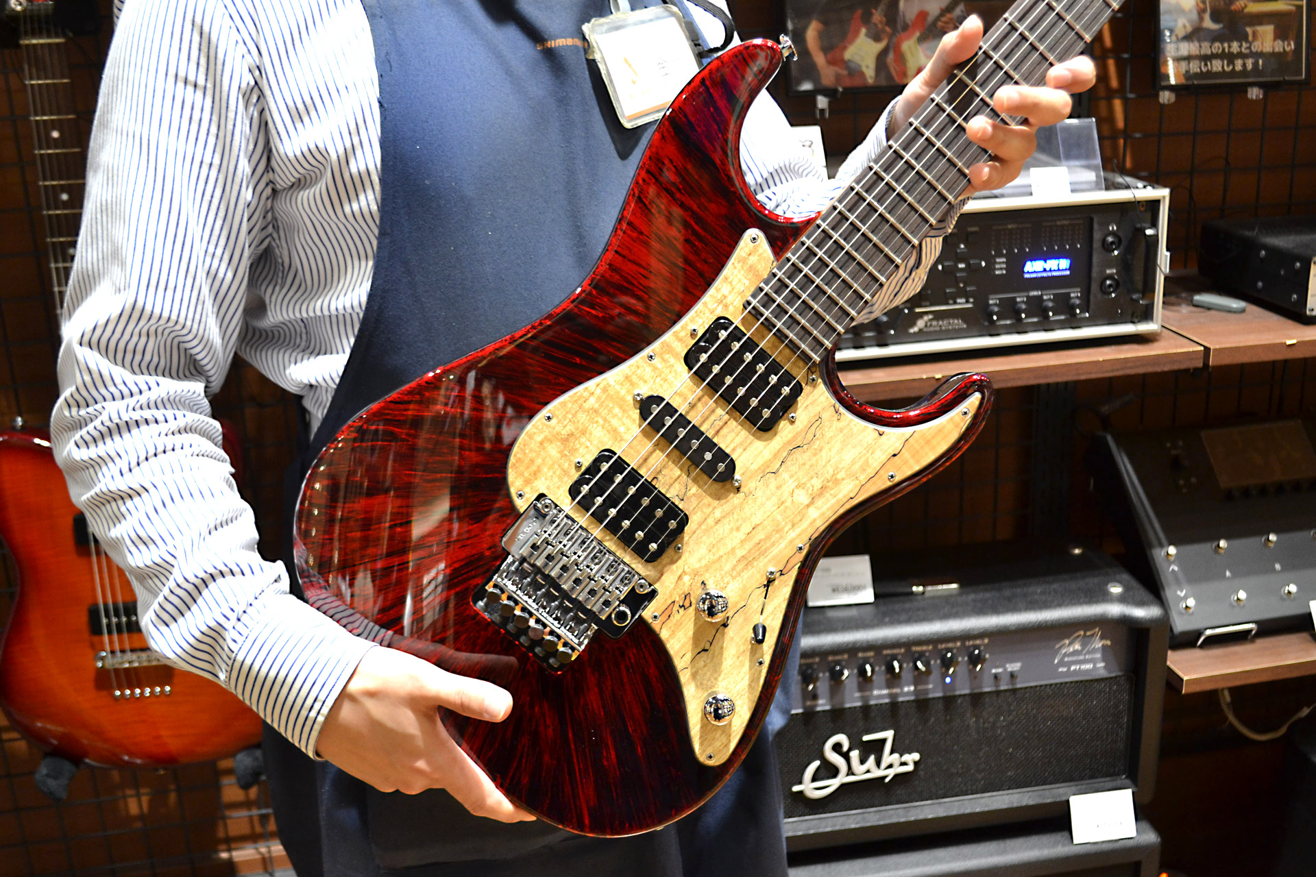 **Suhr(正規輸入品) Custom Standard Red Nova 初期Suhrの魅力とは、また違う、今だから作れる次世代のスタンダードをコンセプトに細かなマテリアルまで拘り抜いた仕様です！カスタムオーダーならでは拘りの仕様で仕上げたスタンダード！レアなRedNovaカラーにSpaltMa […]