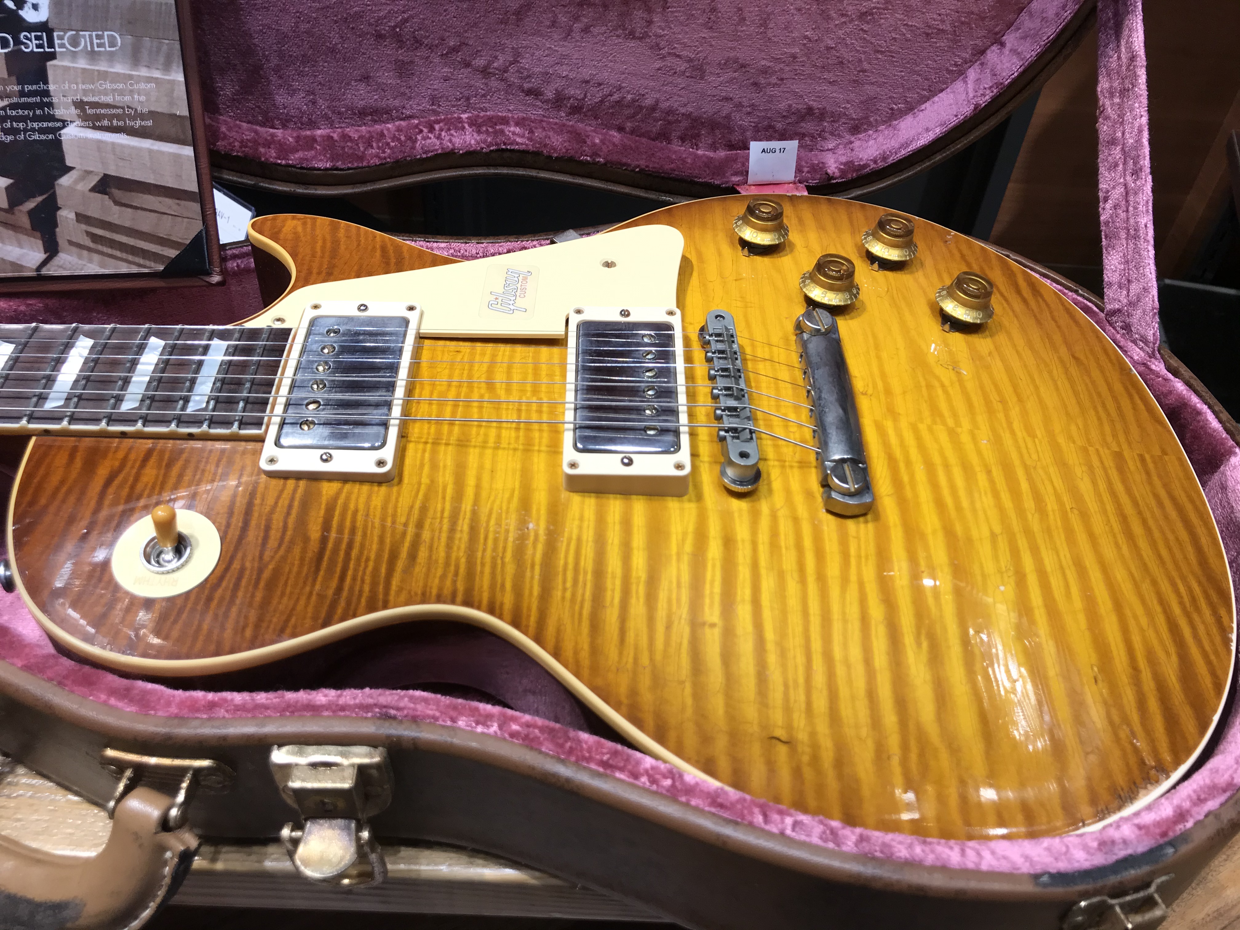 Gibson Custom Shop Les Paul Standard 貴重なTom Murphy を2本ご紹介！