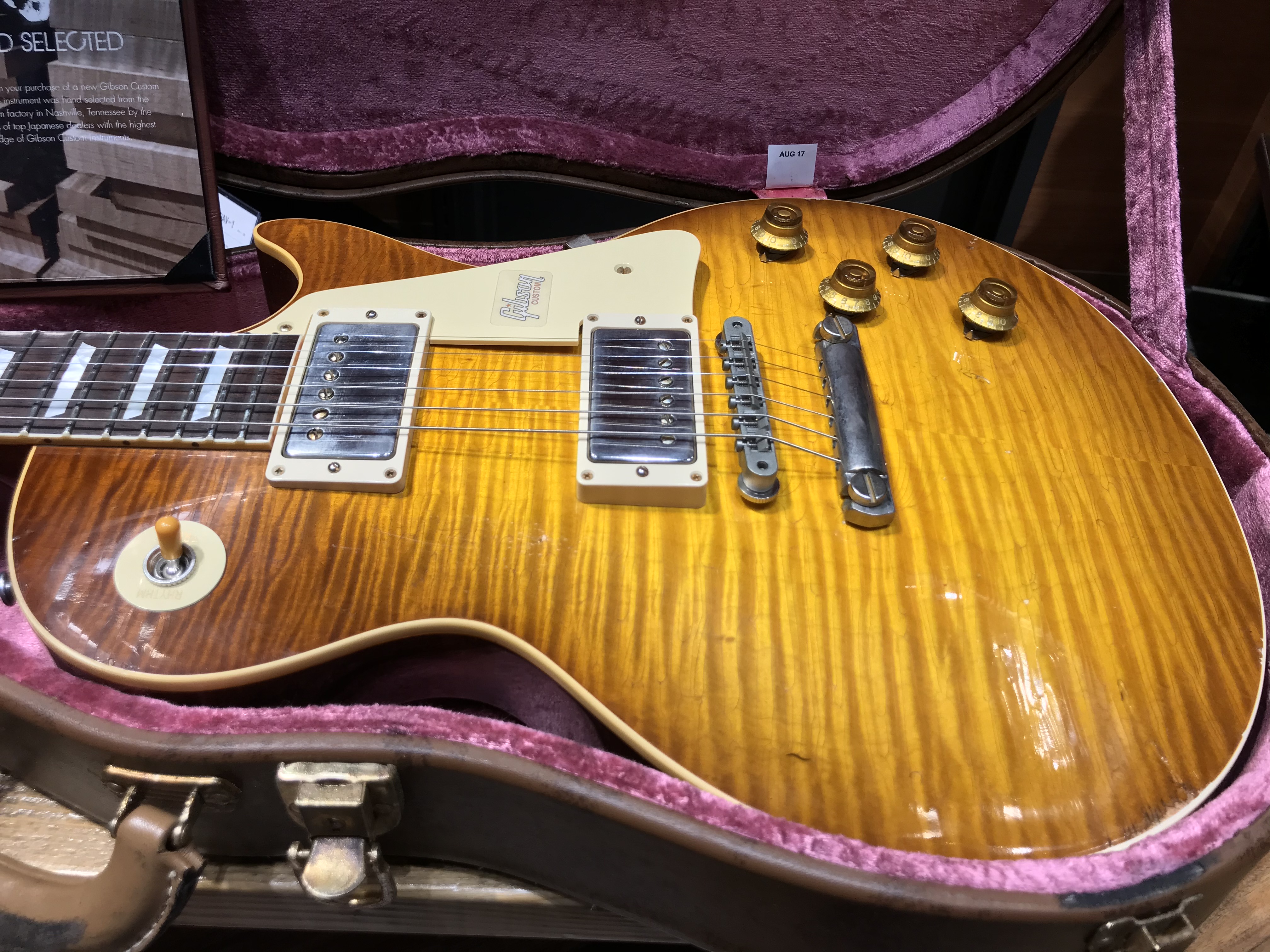 Gibson Custom Shop Les Paul Standard 貴重なTom Murphy を2本ご紹介