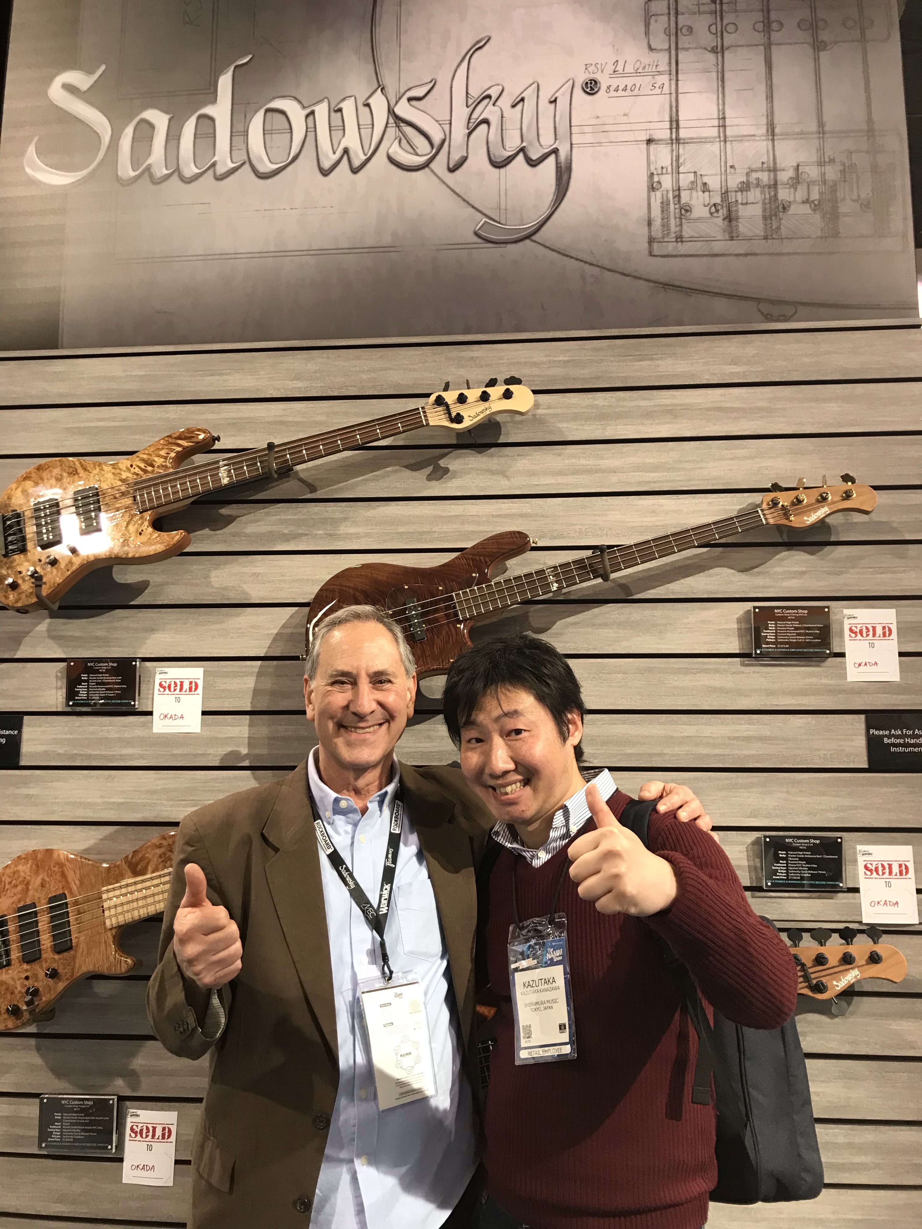 【エレキギター】島村楽器柏店は、Sadowsky（サドウスキー）NYC　正規ディーラーです！取扱い情報(随時更新)