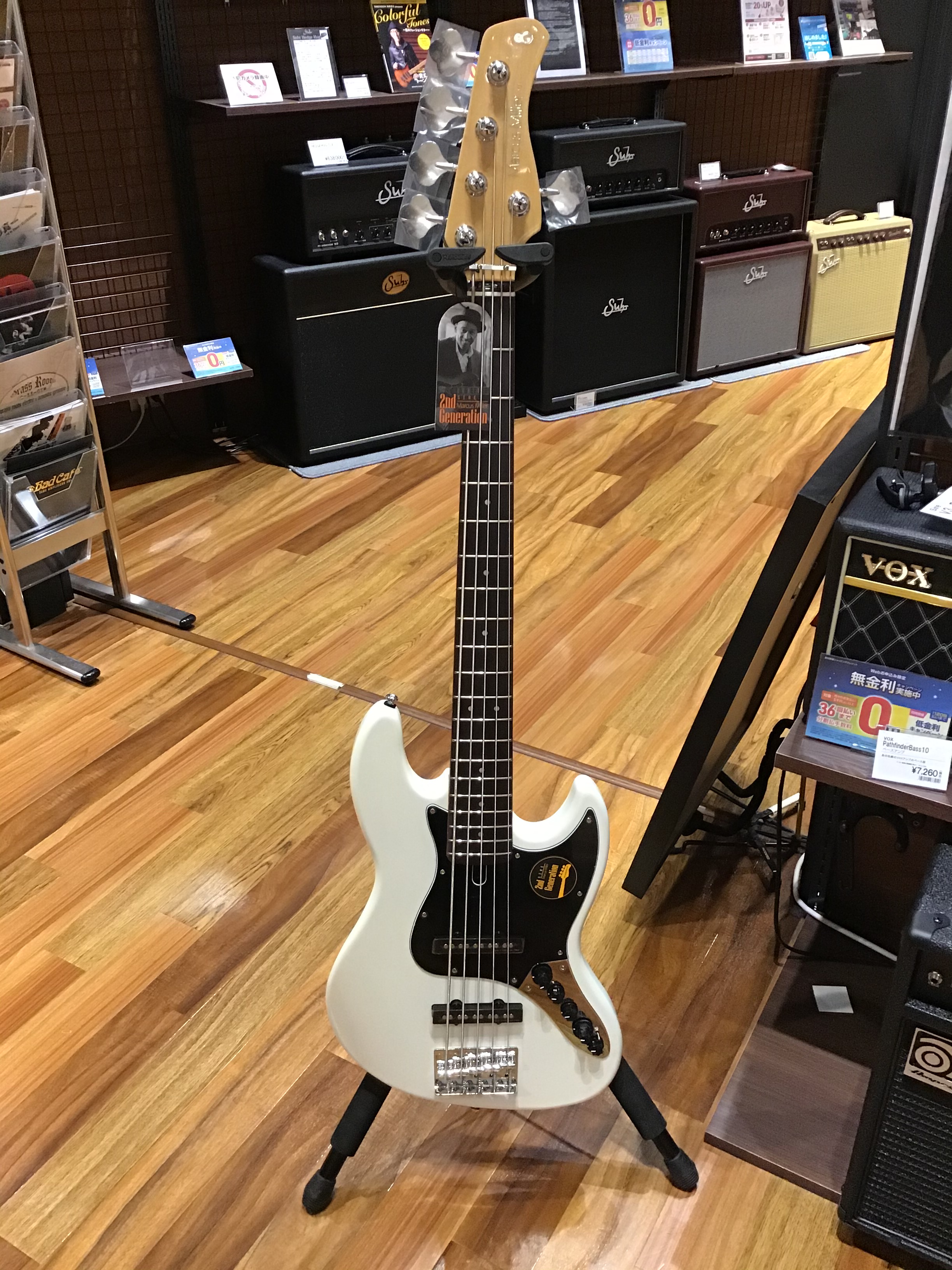 ベース情報】Sire Marcus Miller V3 5ST 2nd Generation 5弦ベース入荷