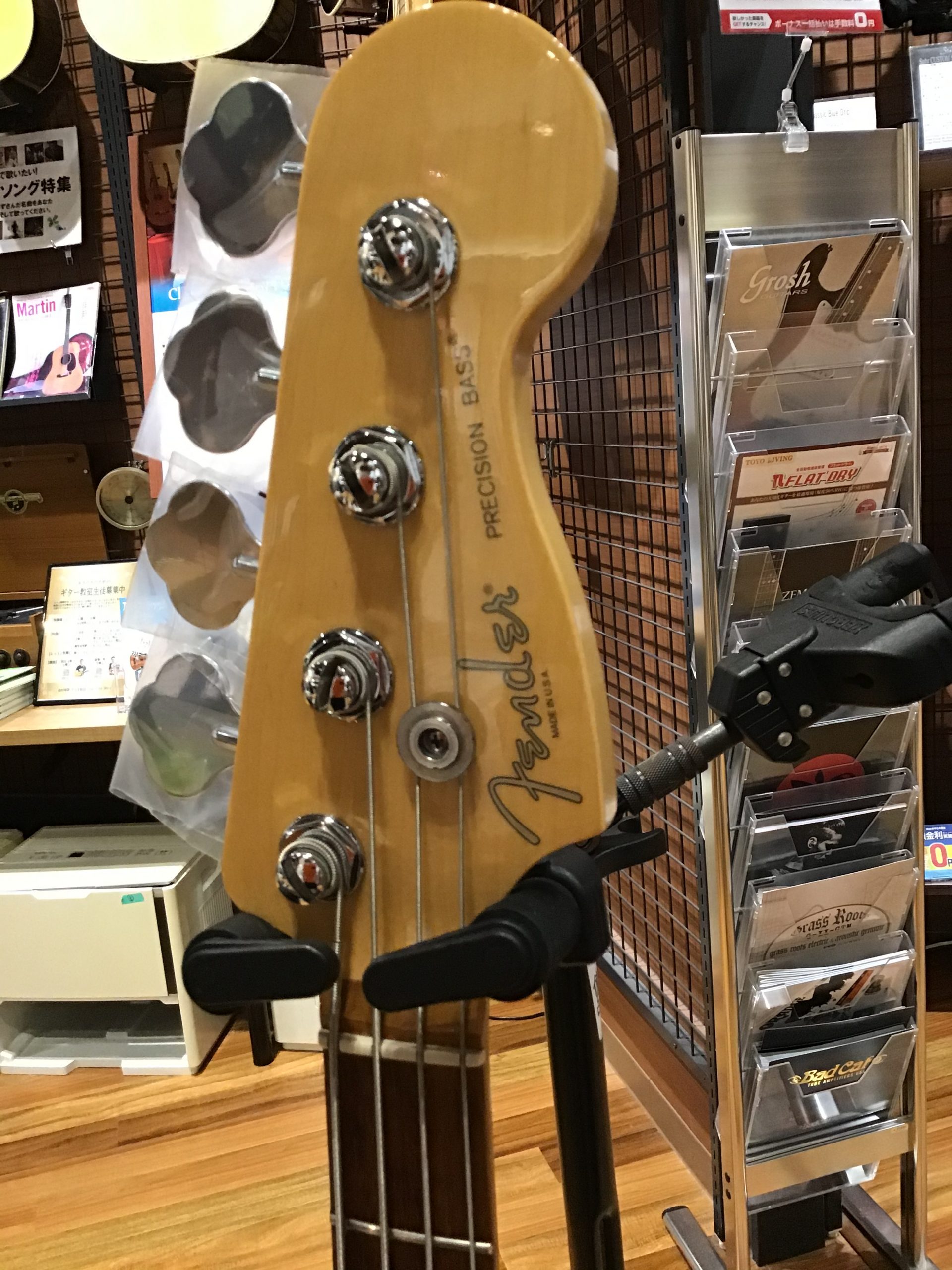 ベース情報】Fender USA 中古プレシジョンベース入荷しました！｜島村