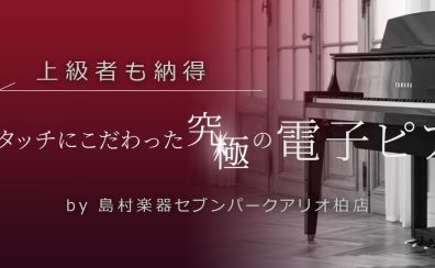 上級者も納得！タッチにこだわった究極の電子ピアノ（40万円～）