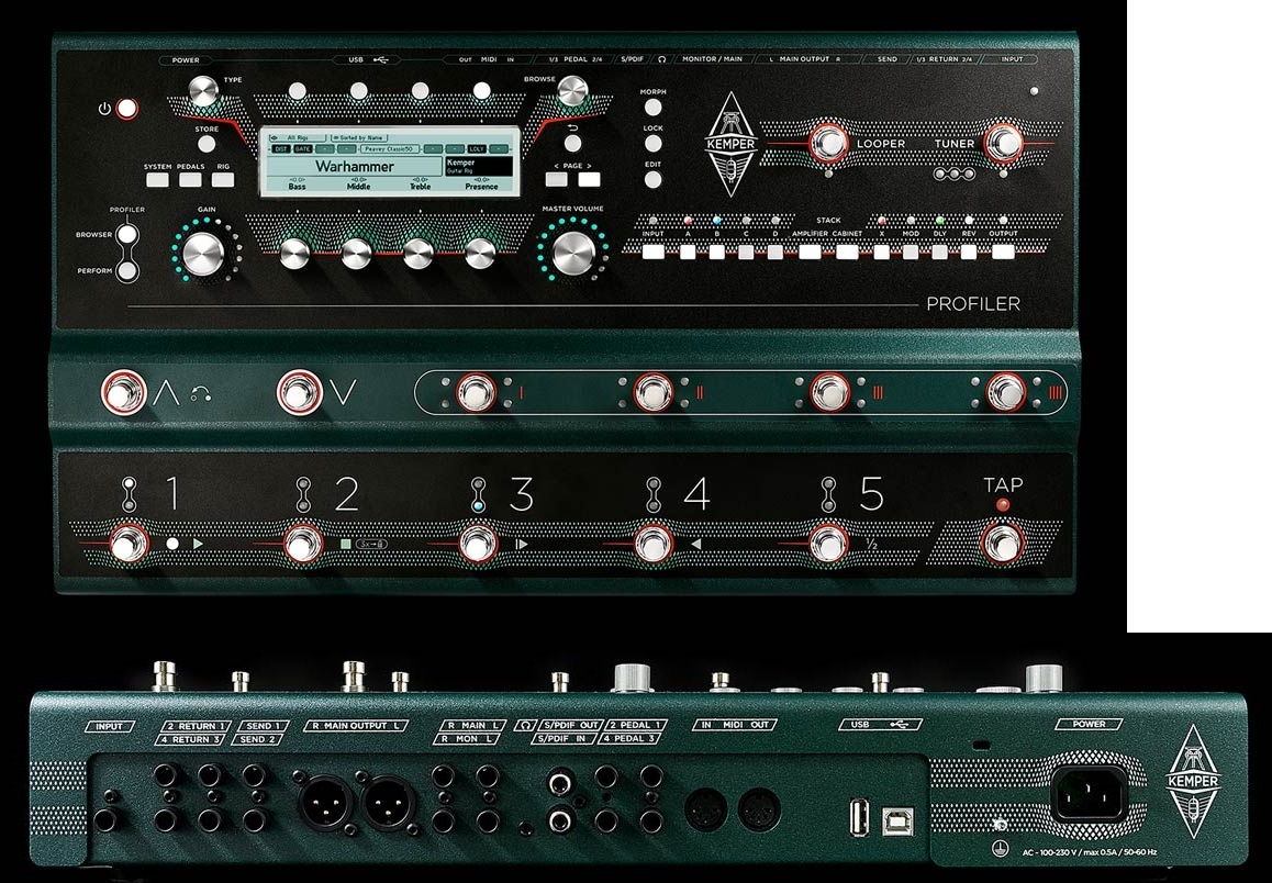 マルチエフェクター KEMPER Profiler Stage ご予約受付中！！