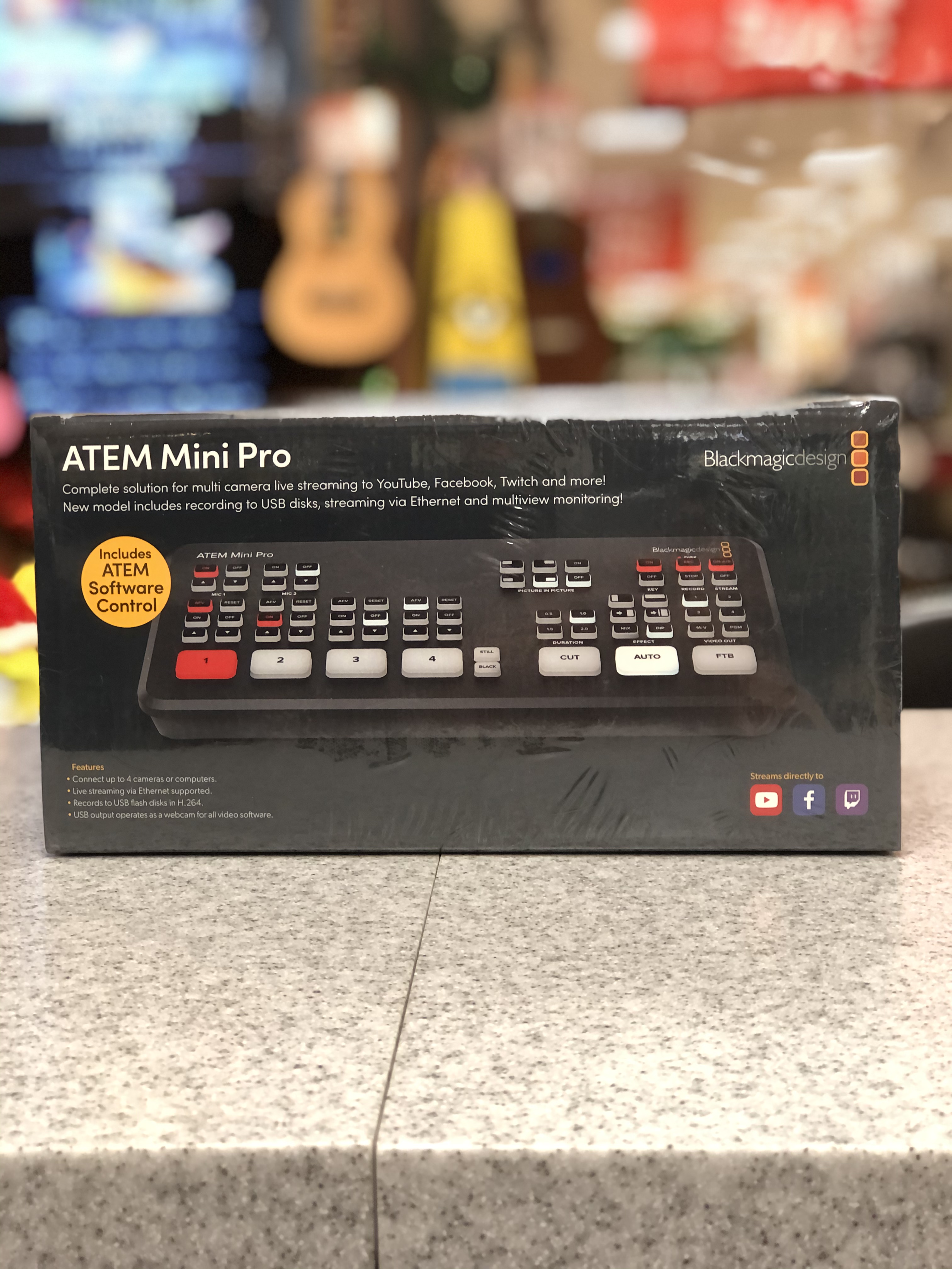 【入荷情報】Blackmagic Design ATEMシリーズ各種ご案内可能です！！ *ATEM MINI ATEM Miniは、すばやくセットアップでき、使用方法も簡単。フォーマット変換機能に対応した4つのHDMI入力、USBウェブカム出力、HDMI出力、EQとダイナミクスに対応したFairli […]