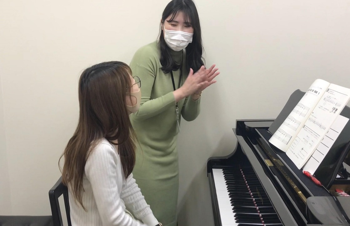【旭川市のピアノ教室】スタッフが体験レッスン受けてみました！ピアノ教室　宮本樹里先生～