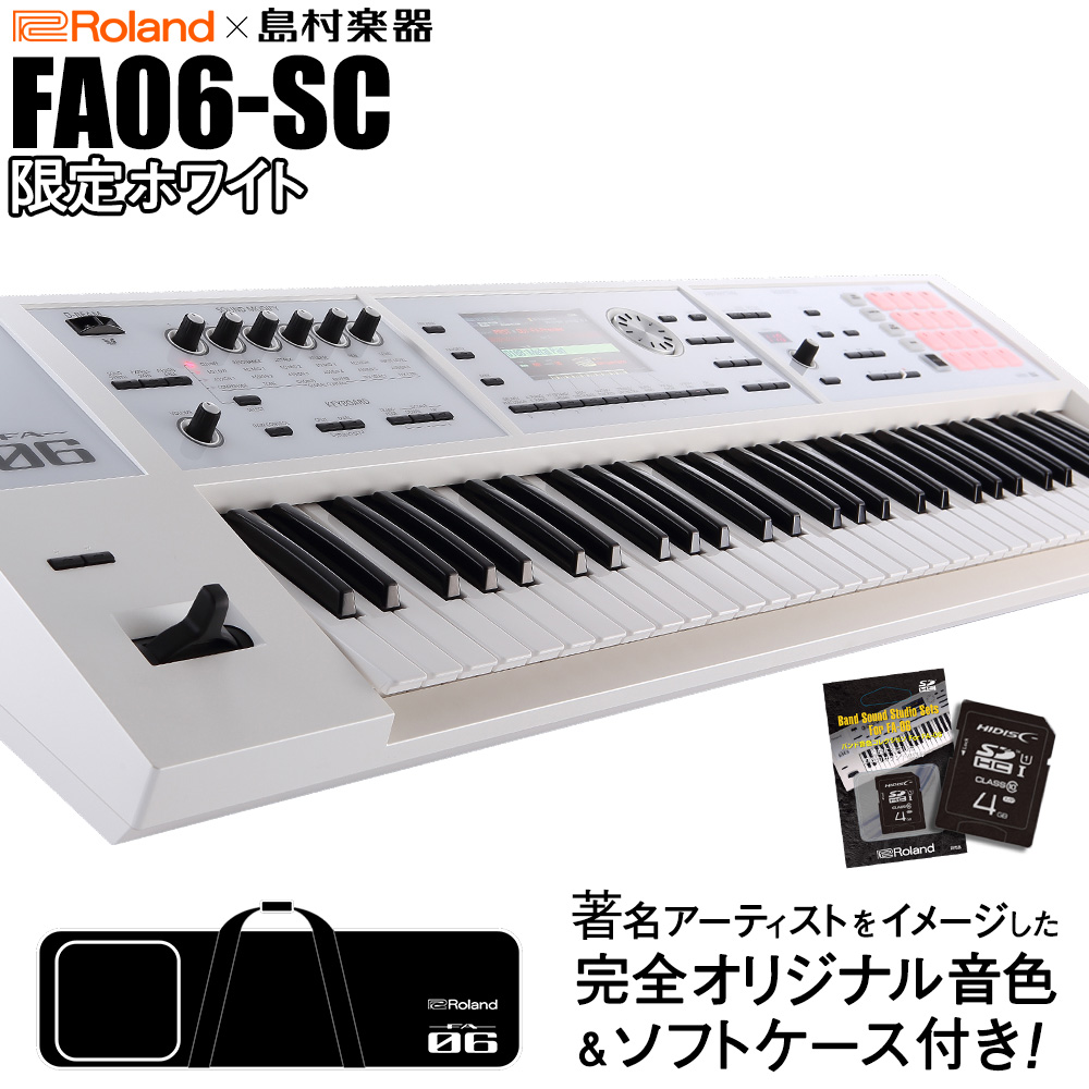 Roland【展示品特価】FA-06-SC（ケース付）