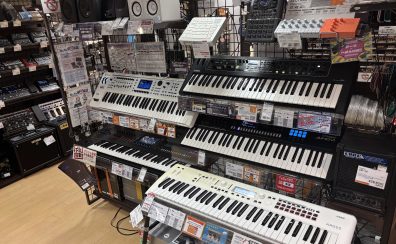 【軽音学部必見】バンドの要！キーボーディストデビューを応援するシンセサイザー特集