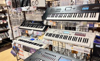 【軽音学部必見】バンドの要！キーボーディストデビューを応援するシンセサイザー特集