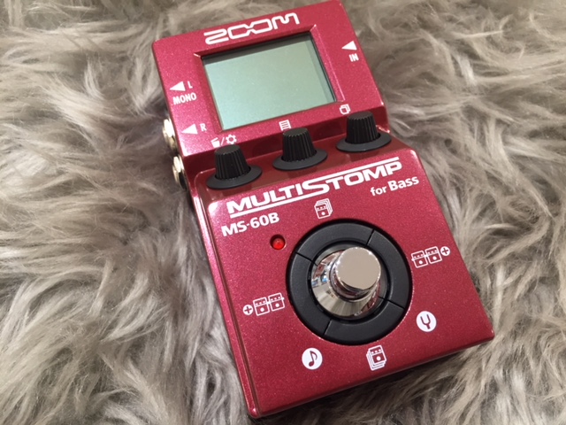 ZOOM MS-60B for Bass MULTISTOMP ベース用マルチエフェクター