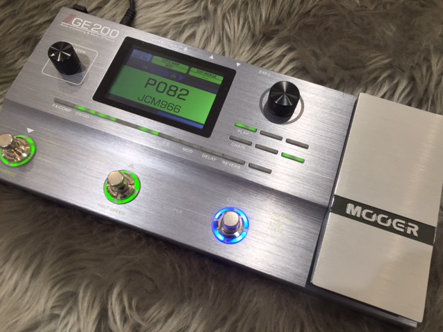 【マルチエフェクター】MOOER/GE200入荷しました！