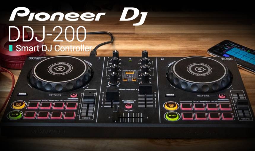 売上高No.1の商品 Pioneer DJコントローラー スマート 2ch DDJ-200 DJ DJ機器