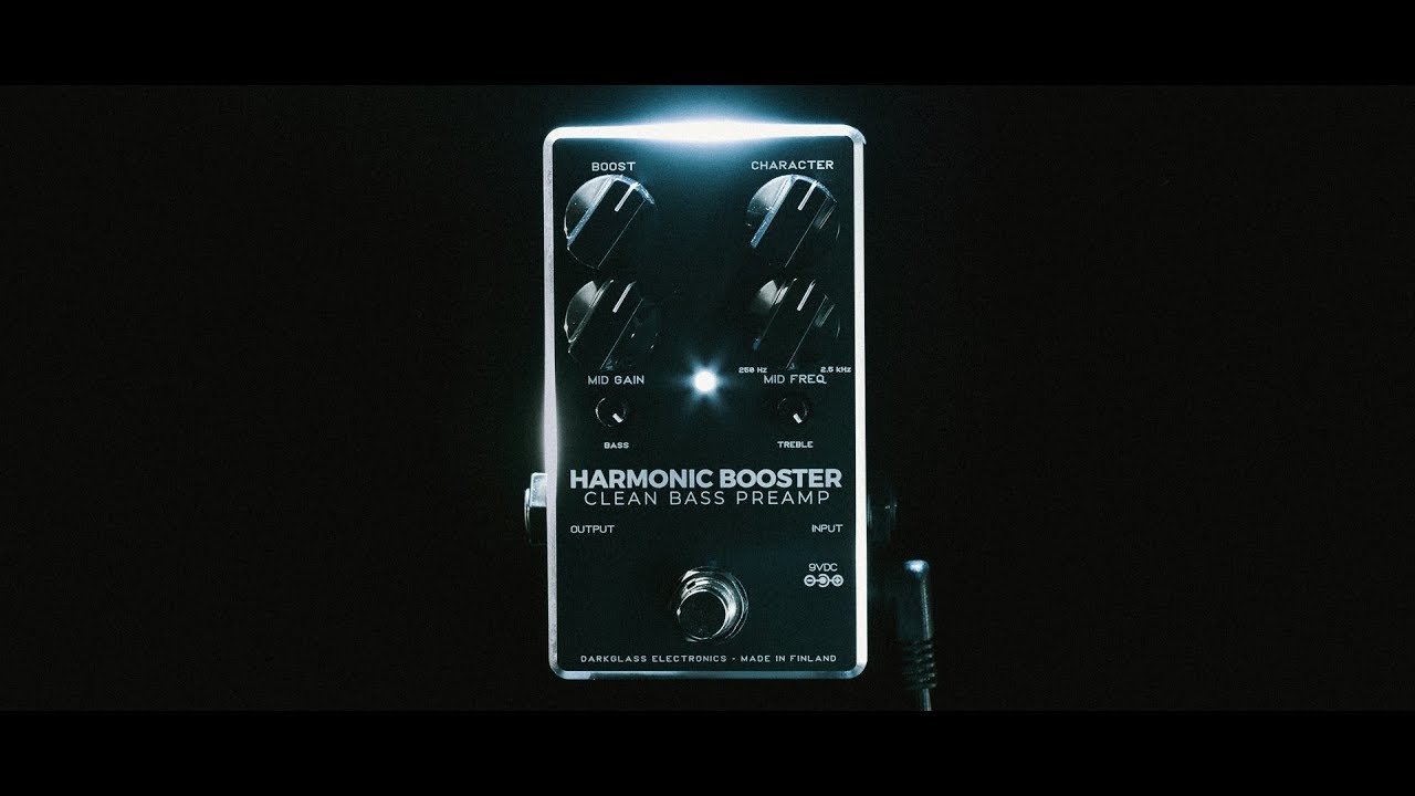 【ベース用プリアンプ】Darkglass Electronics新製品　Harmonic Booster2.0
