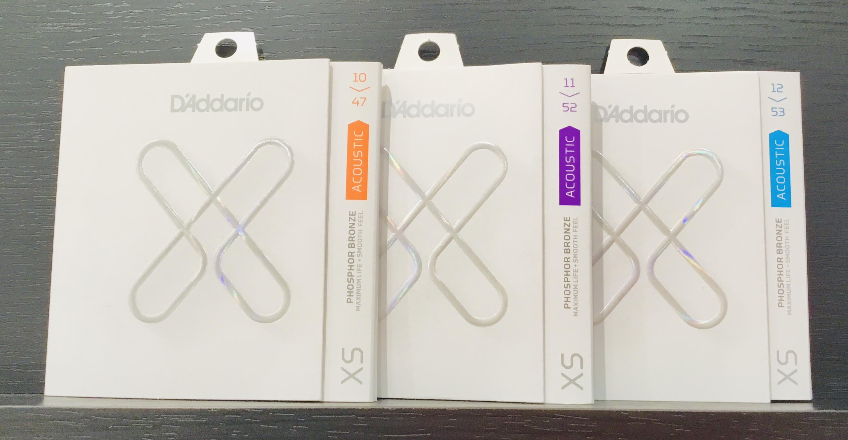 [https://twitter.com/shima_ayagawa::title=] *D'Addarioにコーティング弦から新シリーズ登場！！ D'Addario『 XS シリーズ 』は、これまでのコーティング弦というカテゴリーに新風を吹かせる製品です。]]すべての巻弦に超極薄フィルムコーティン […]