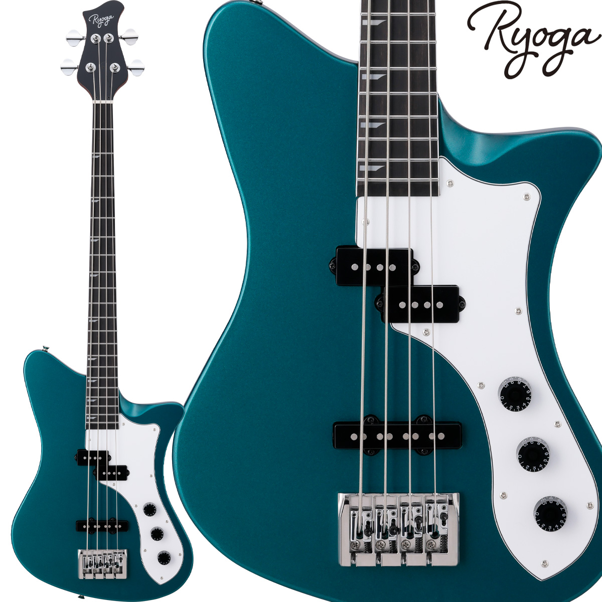 RyogaSKATER-BASS/Ocean Turquoise Blue