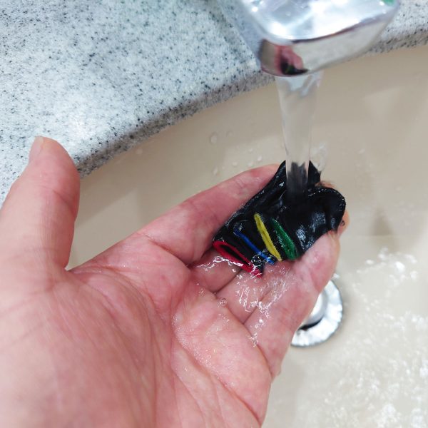 汚れても洗って繰り返し使えます！