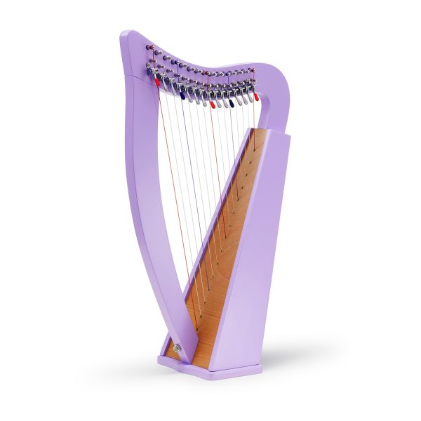 GINZA JUJIYA 15弦レバーハープ<br />
Chris Harp 15St<br />
ライラック<br />
￥52,800(税込)