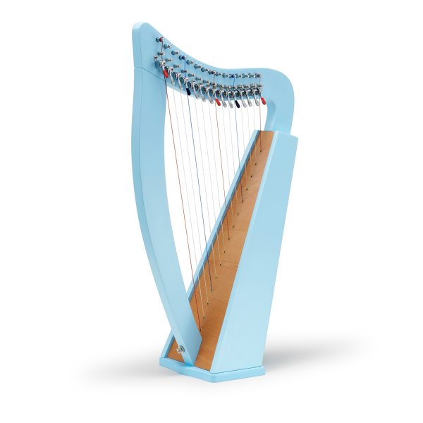 GINZA JUJIYA 15弦レバーハープ<br />
Chris Harp 15St<br />
ファンタジーブルー<br />
￥52,800(税込)