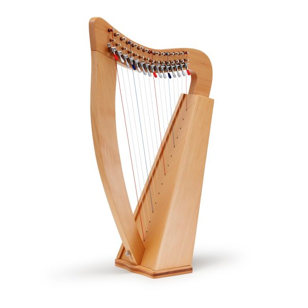GINZA JUJIYA 15弦レバーハープ<br />
Chris Harp 15St<br />
ウッディー<br />
￥49,500(税込)