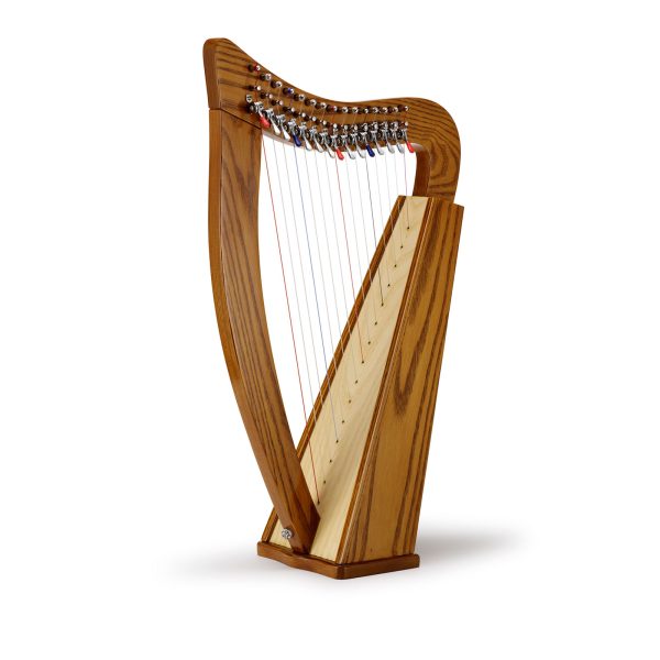 GINZA JUJIYA 15弦レバーハープ<br />
Chris Harp 15St<br />
【新色】ネオブラウン<br />
￥74,800(税込)