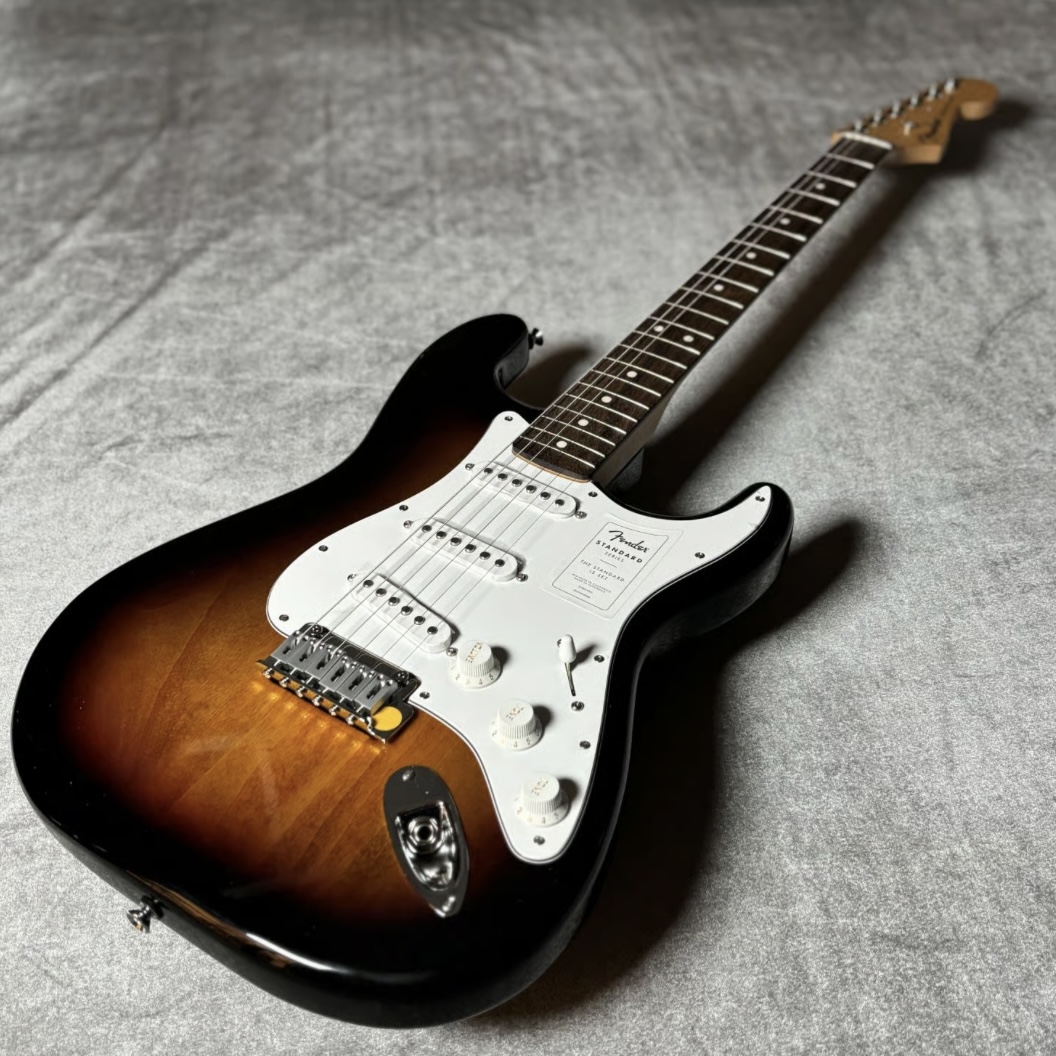 インドネシア製。入門者～中級者クラスFender Standard