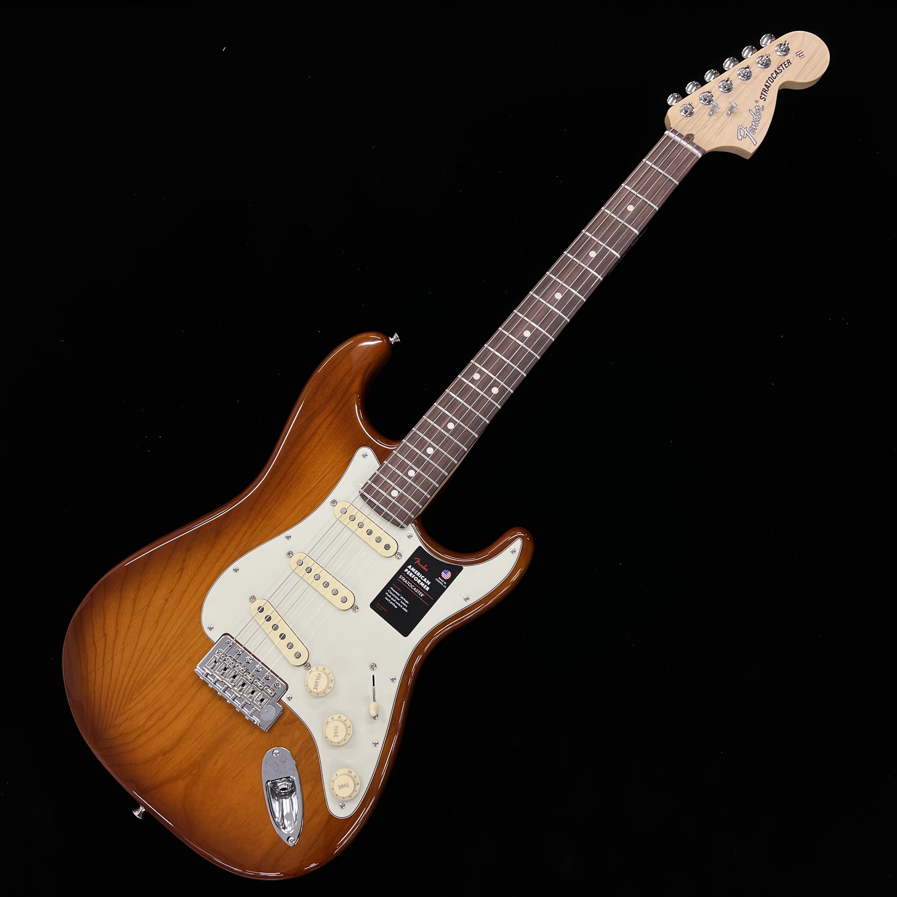 Fender American Performer Stratocaster Rosewood Honey Burst 入荷