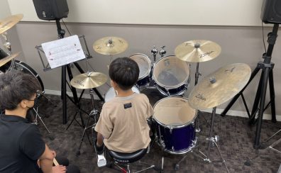 4歳のお子様も通えるキッズドラム教室！島村楽器千葉店