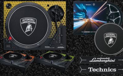 Technicsからランボルギーニとのコラボモデル『SL-1200M7B』が新発売!! 7/12(金)発売予定。ご予約受付中!!