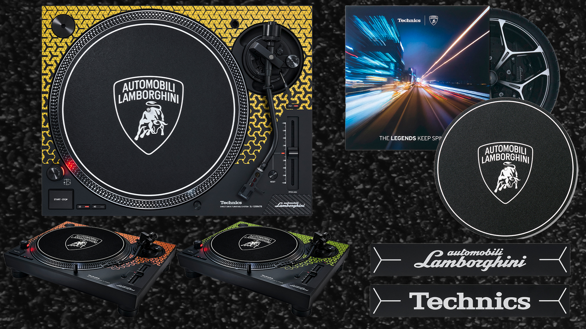 Technics ( テクニクス ) がランボルギーニとコラボレーションした特別仕様のダイレクトドライブターンテーブルシステム「SL-1200M7B」を限定で発売!!SL-1200MK7をベースにした特別デザインで3色のカラーラインナップで登場!!ランボルギーニ歴代の6車種のエンジン音・走行音が収録 […]