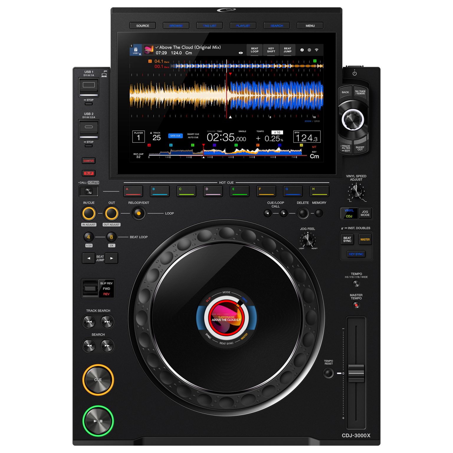 デジタルDJプレーヤーAlphaTheta / CDJ-3000X