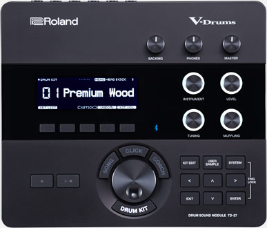 徹底検証:電子ドラム】-Roland-話題の新製品「TD-27KV」機能解析 