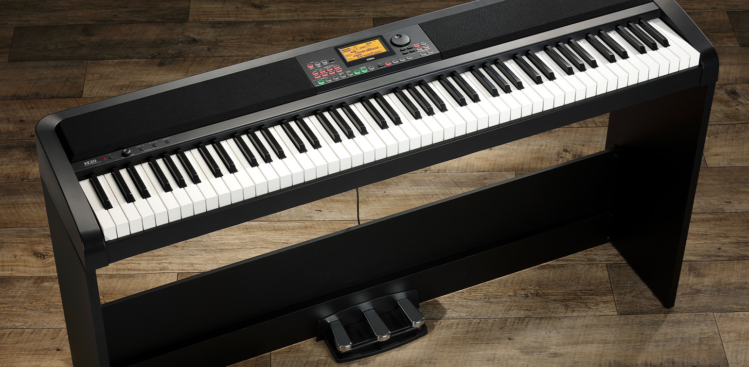 *KORG（コルグ）電子ピアノ]]「XE-20SP」1台限りの新品箱在個です！ ***弾くことが楽しい、自動伴奏付きホーム・ピアノ XE20SPは、88鍵ナチュラル・タッチ鍵盤を持ち、2つのフル・コンサート・グランド・ピアノ音色を搭載する、新しいデジタル・ピアノです。練習曲を弾くだけでなく、もっと楽 […]