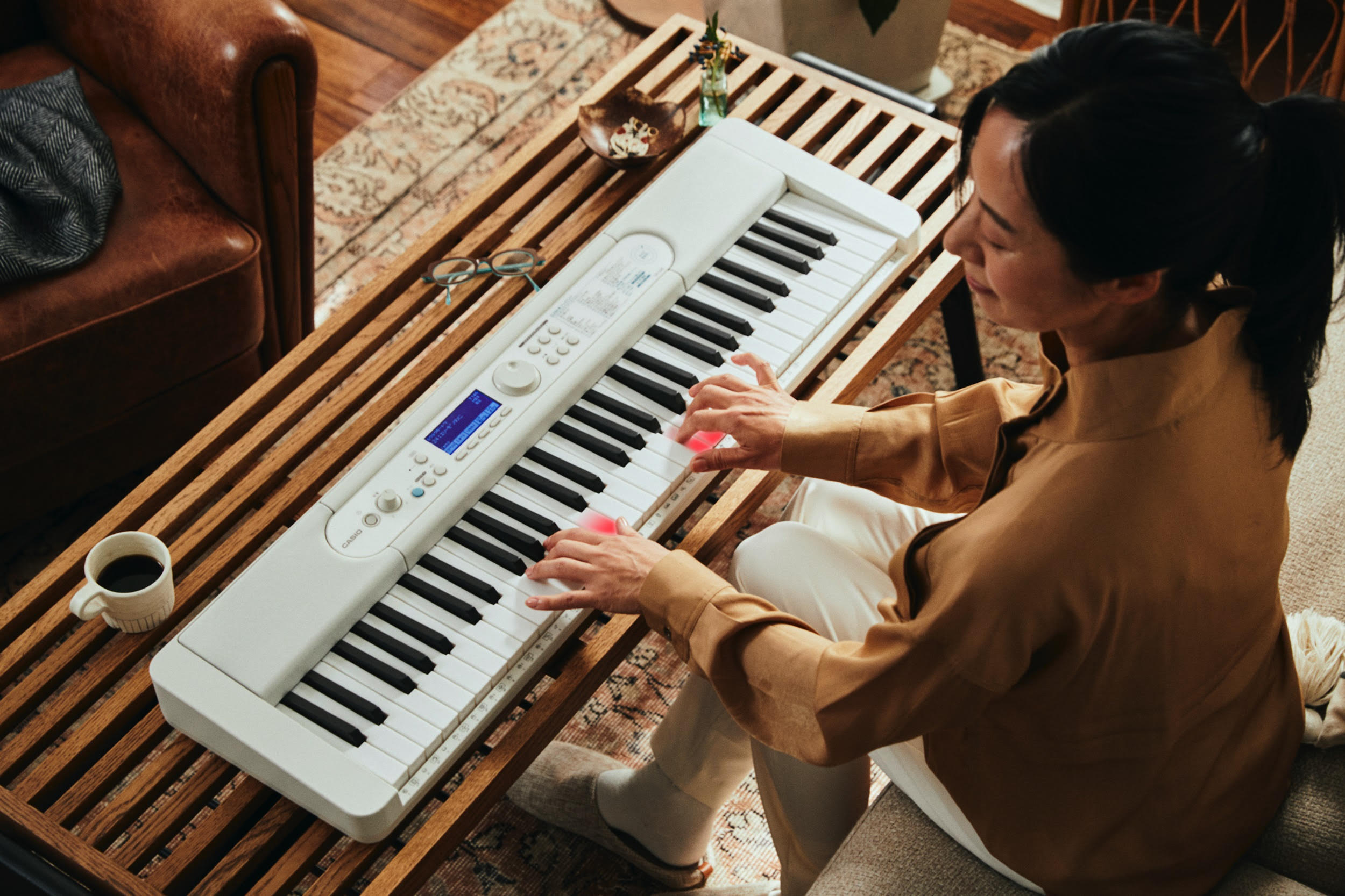 送料無料】CASIO/LK-520で一曲マスター！ご購入者にはオンライン