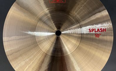 【アウトレット1台限り】PAiSTe 2002SPL10 パイステ/スプラッシュシンバル10インチ【MyDRUMSレコメンドストア】