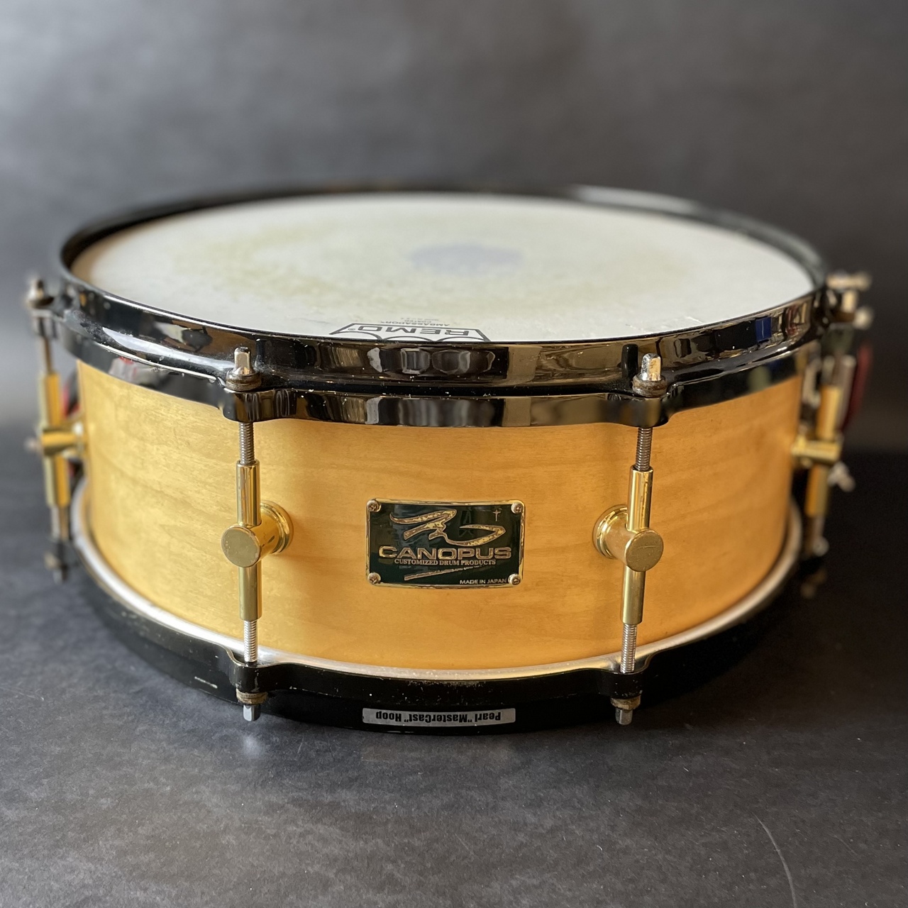 カノープスMO-1455DH MO Snare Drum 14×5.5 w/