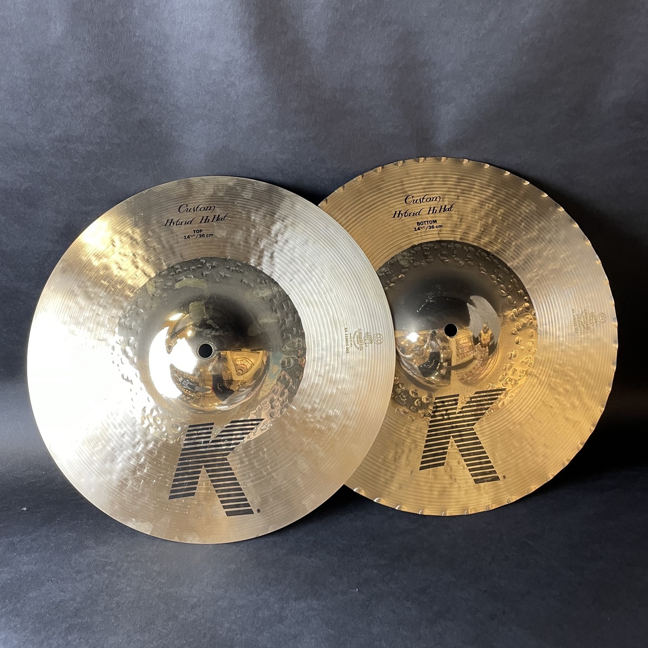 Zildjian K CUSTOM hybrid Hi-Hat 14.25インチ 神保彰プロデュース