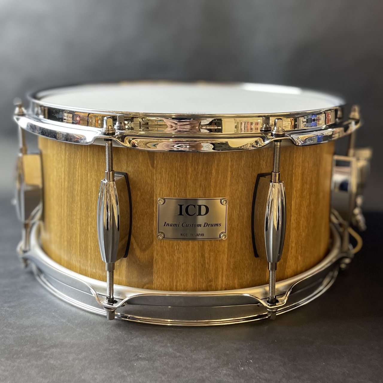 スネアドラムICD Solid Poplar Stave Snare Drum12"×6"