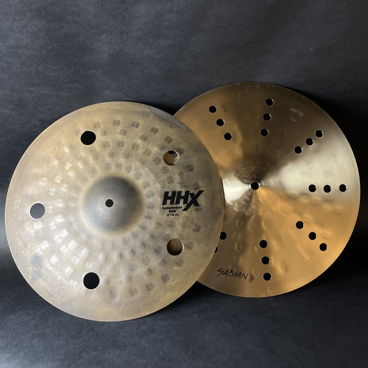 ハイハットシンバルSABIAN HHX-14CPMH　40周年記念モデル