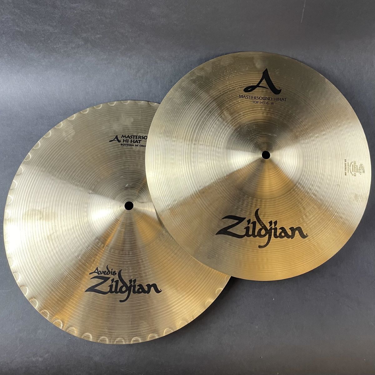 ハイハットシンバルZildjian A ZILDJIAN Master Sound HiHat 14” Top/Bottomペア