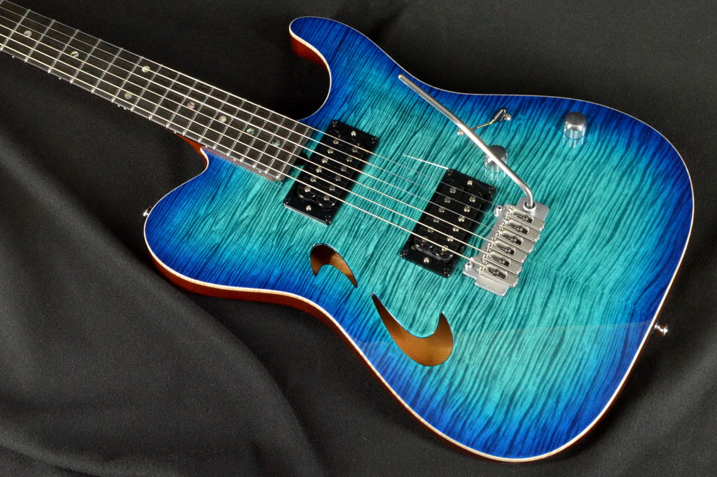 T's GuitarsDTL-Hollow22 / Tanzanite Blue