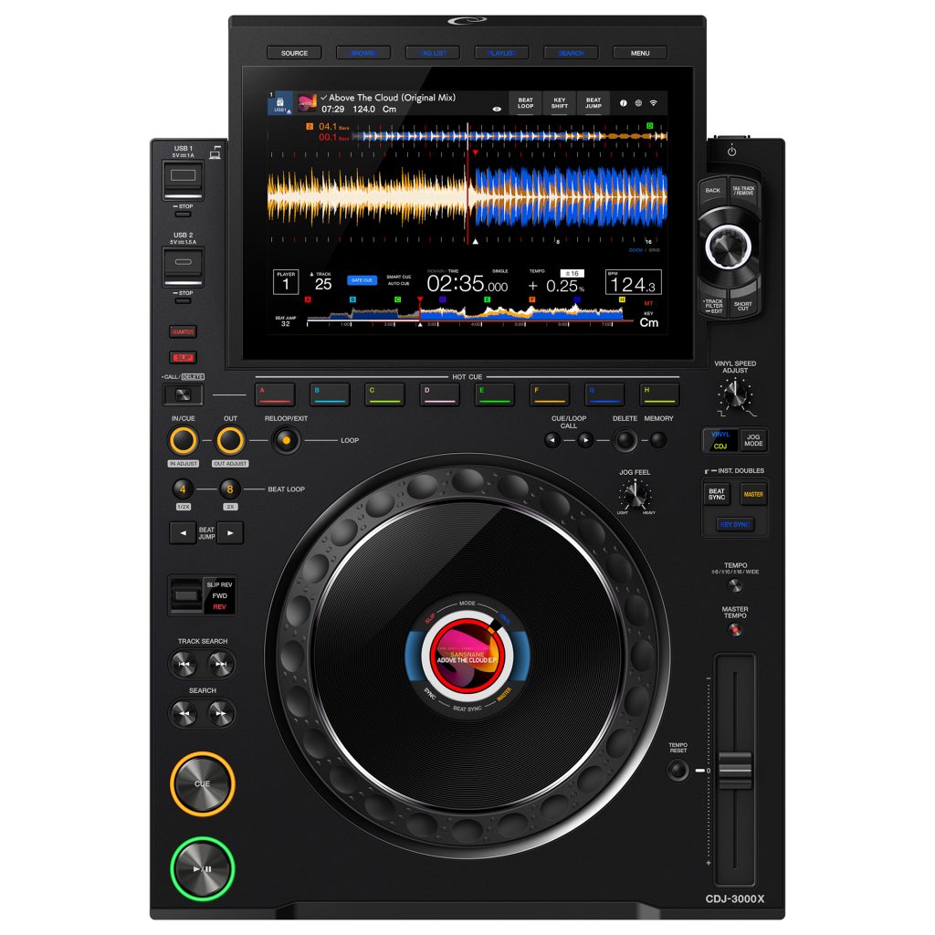 DJプレーヤーの最新フラグシップモデルAlphaTheta CDJ-3000X