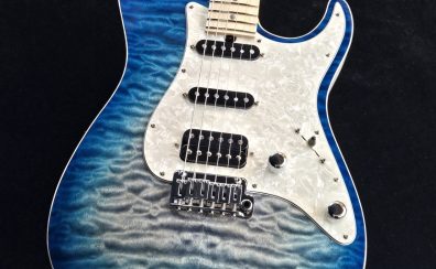 【商品入荷情報】T’s Guitars / DST-Classic22 Quilt – Blue Burst