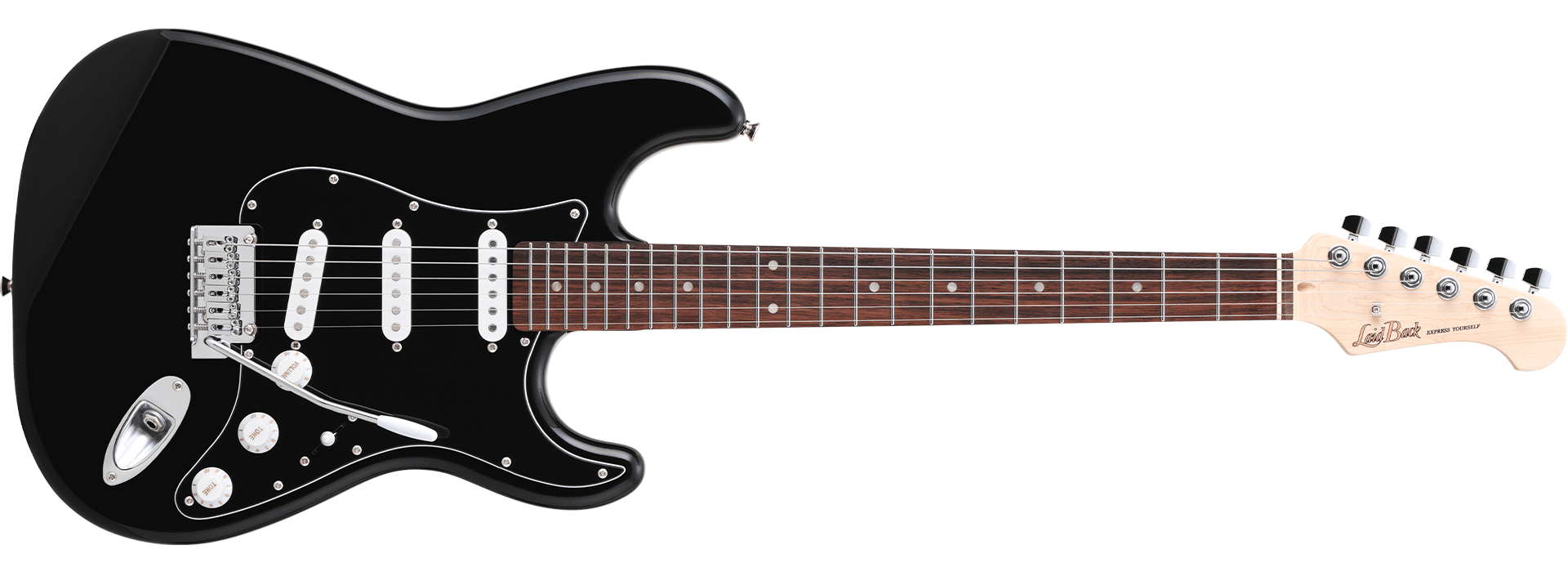 LaidBackLST-5-R-3S Vintage Black