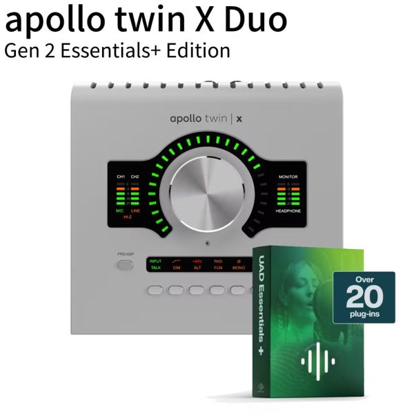 UNIVERSAL AUDIO<br />
Apollo Twin X DUO Gen2 Essentials+ Edition<br />
<br />
通常価格:¥192,500（税込）<br />
セール特価:¥159,500（税込）
