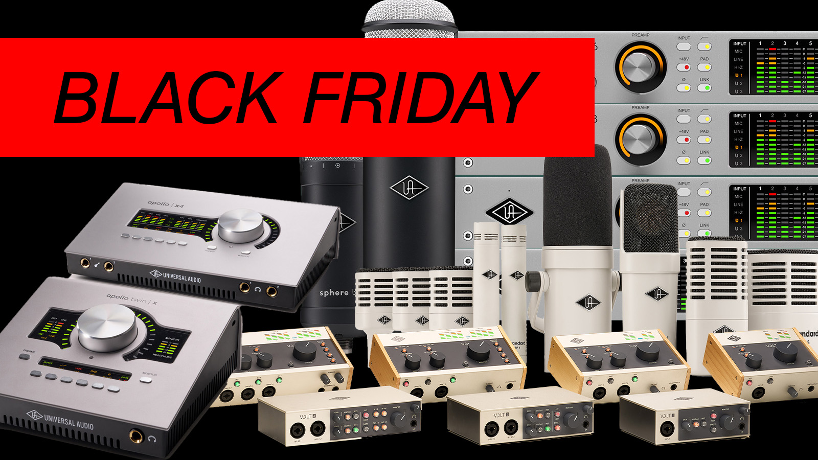 プロスタジオクオリティを自宅でも実現できる、Universal Audio（ユニバーサルオーディオ）の機材がお得に手に入るチャンス！！Standardマイクシリーズをはじめ、圧倒的な人気を誇る「VOLT」シリーズ、そしてプロの現場で高い評価を受ける「Apollo」シリーズを対象とした期間限定セール中 […]