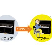 あなたの消音付きピアノを最新の消音ピアノにアップグレード！