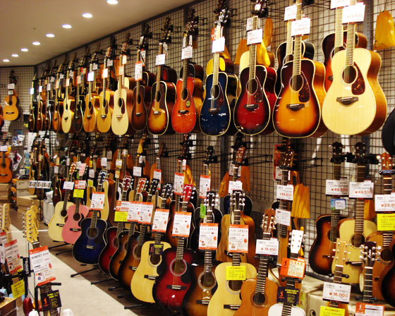 軽音楽部生 初心者の方応援 アコギを一緒に選びましょう 市川コルトンプラザ店 店舗情報 島村楽器