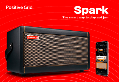 【アンプ】ギターアンプの新製品【Positive Grid Spark 40】試せます！